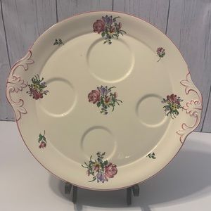 Vintage Fondeville Ambassador Ware England Tea Set Tray